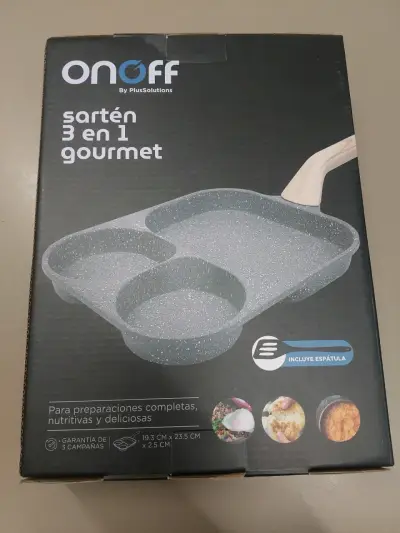 Sartén 3 en 1 Gourmet - miniatura 1