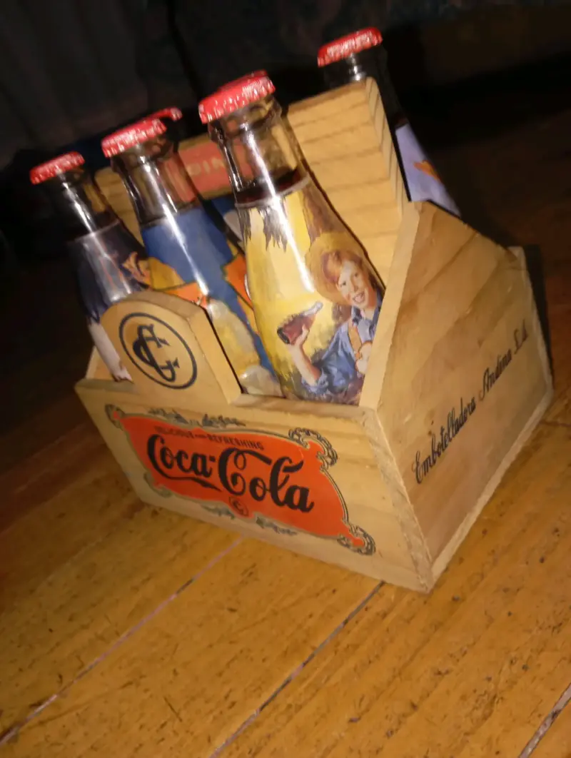Set botellas vintage Coca-Cola - 1