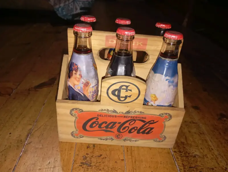 Set botellas vintage Coca-Cola - 3