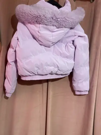 Chaqueta acolchada lila - miniatura 2