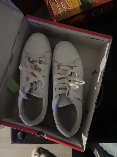 Zapatillas blancas de plataforma - miniatura 4