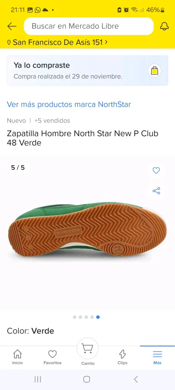 Zapatillas verde North Star unisex - 2