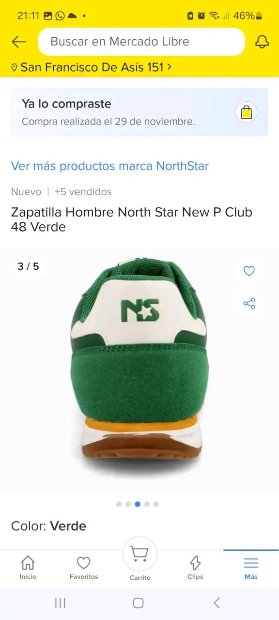 Zapatillas verde North Star unisex - 4