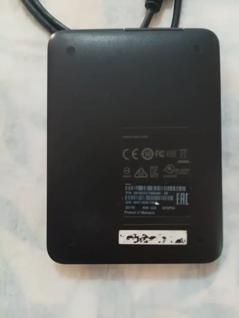 Disco Duro Externo WD - 750GB - 2