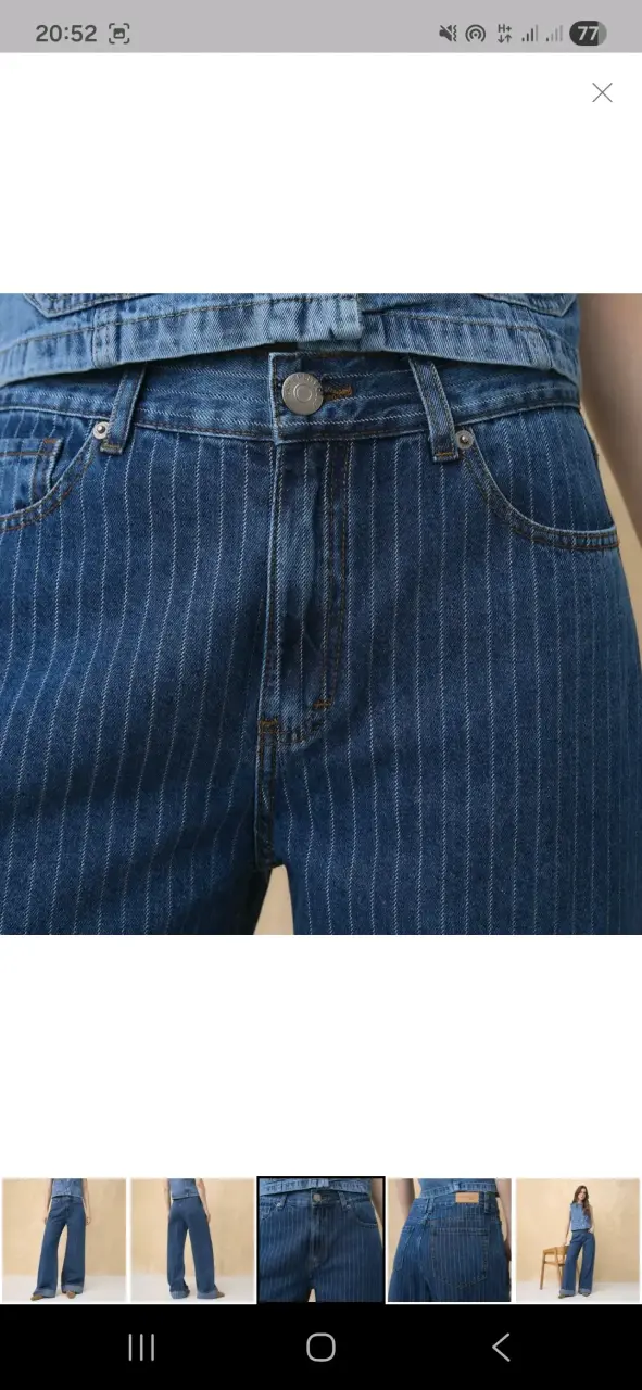 Jeans Wide Leg - 3