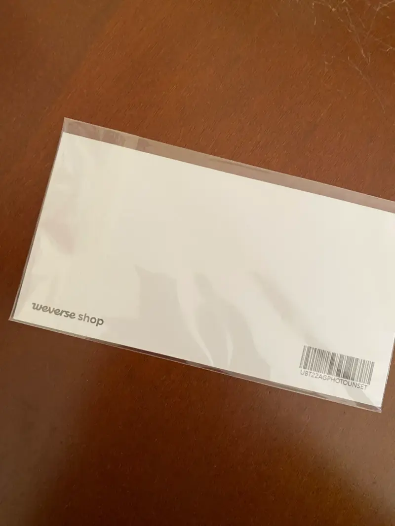 Photo card V BTS 'Proof' - 2