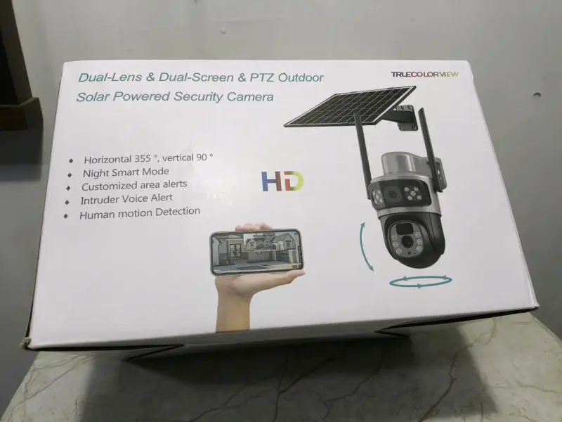 Cámara de Seguridad Solar Dual-Lente - 2