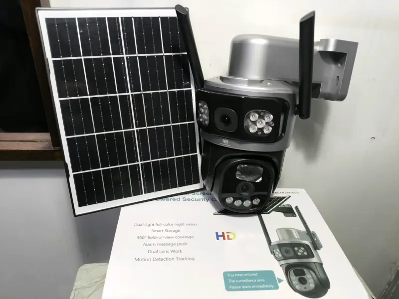 Cámara de Seguridad Solar Dual-Lente - 3