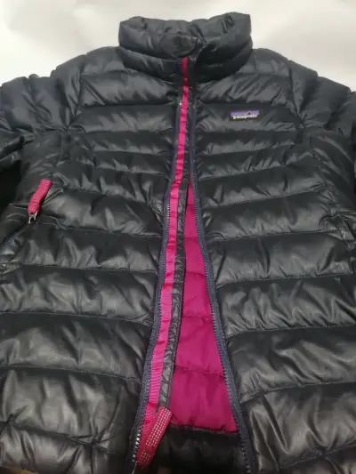 Chaqueta acolchada de pluma niña t 12 - miniatura 1