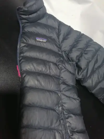 Chaqueta acolchada de pluma niña t 12 - miniatura 2