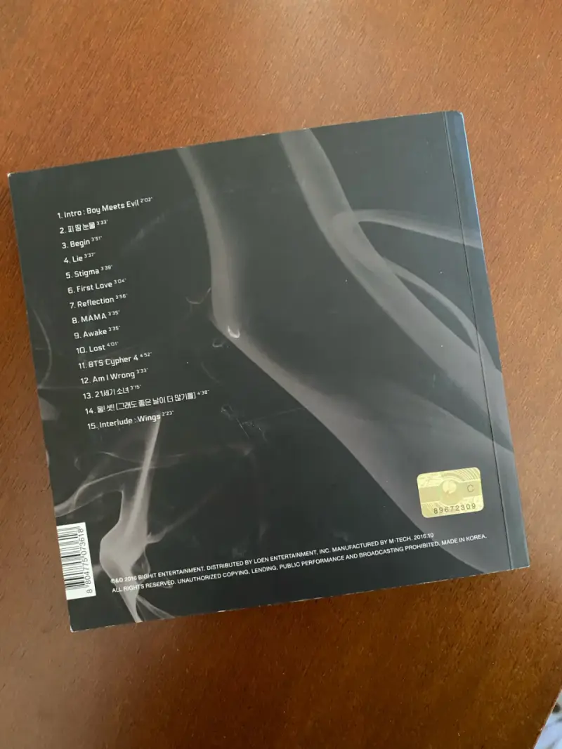 Álbum WINGS Versión I - 3