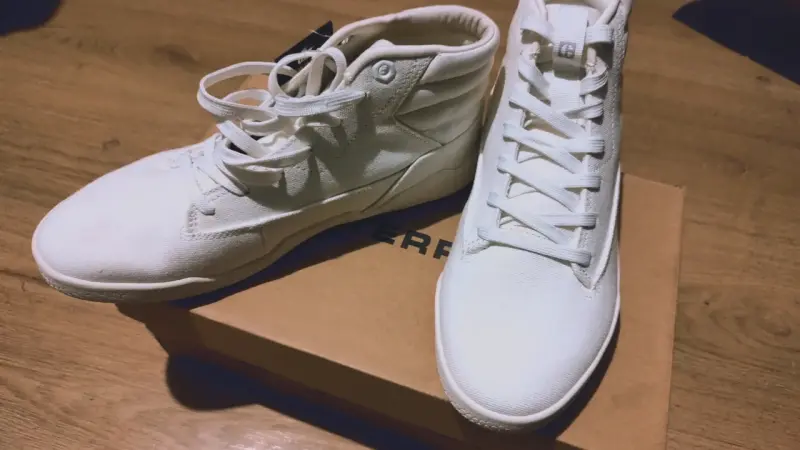 Zapatillas altas blancas - 2