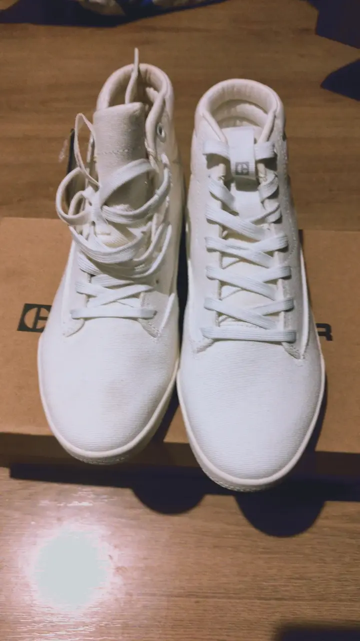 Zapatillas altas blancas - 4