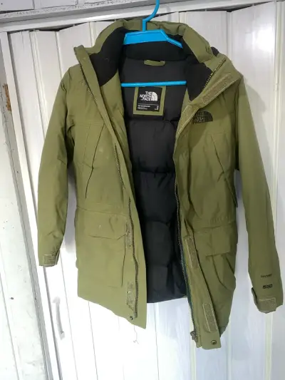 Parka verde impermeable - miniatura 1
