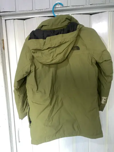 Parka verde impermeable - miniatura 4