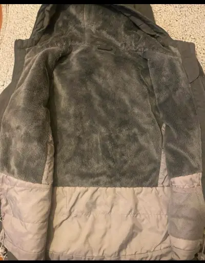 Chaqueta gris con capucha lippi - miniatura 3