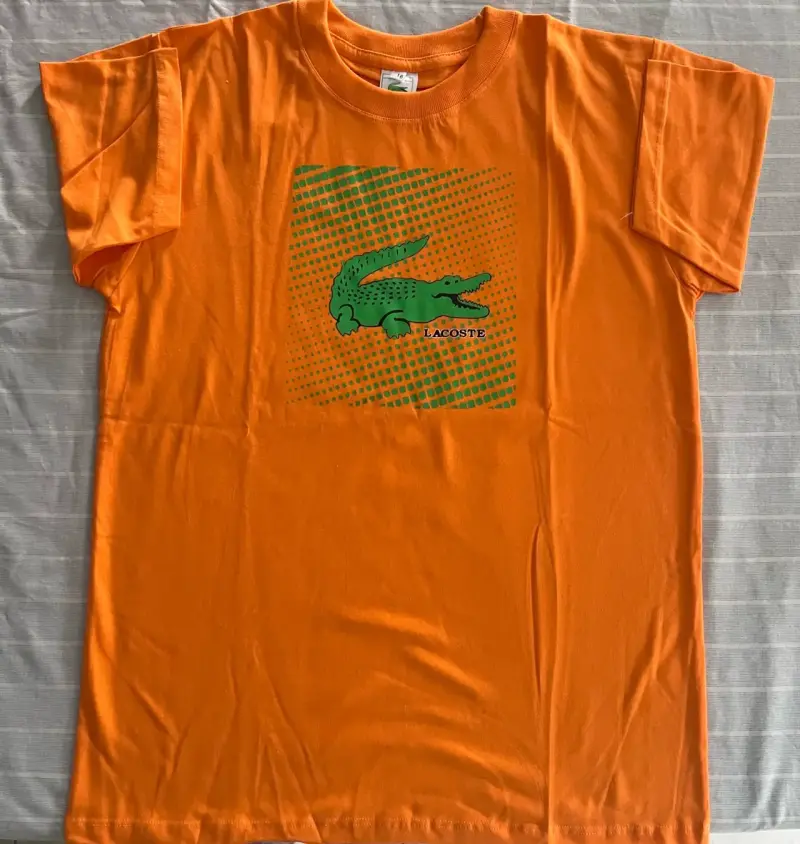 5 poleras manga corta talla 16 - 5