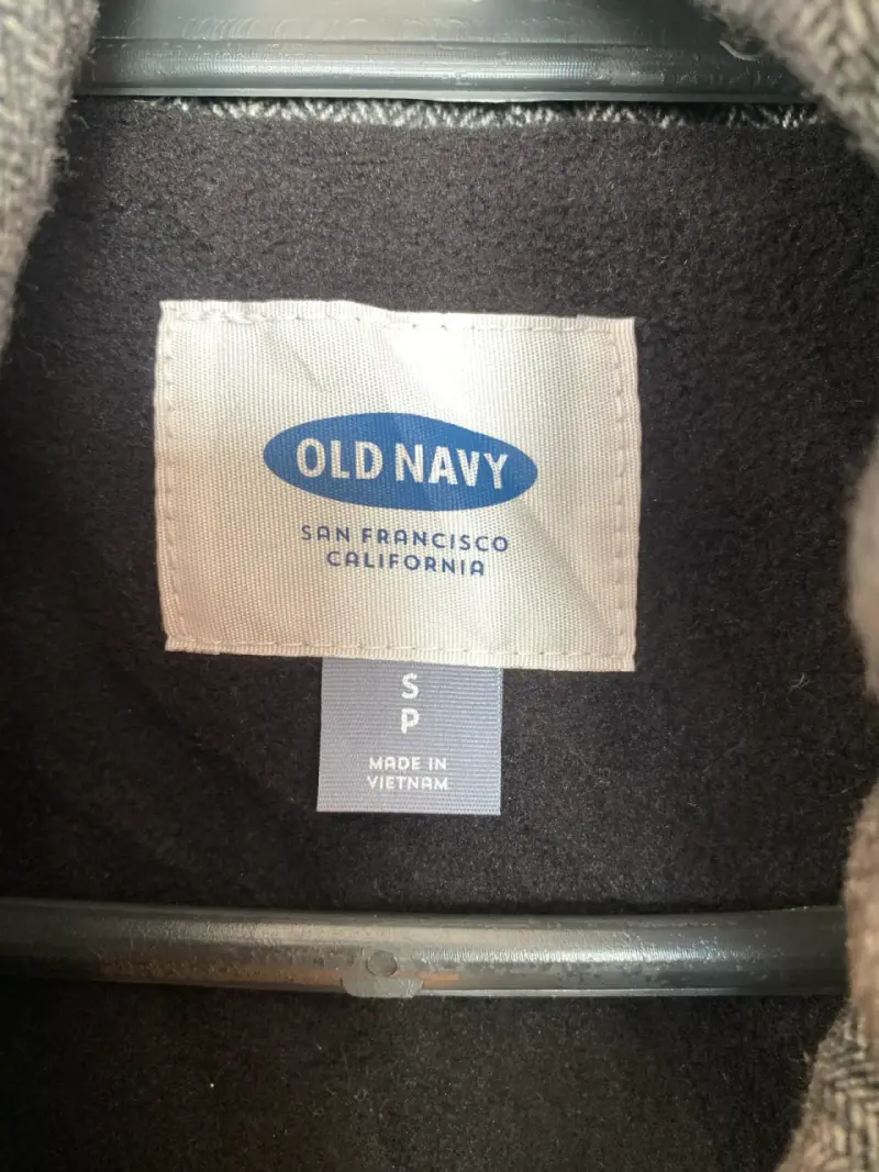 Chaqueta sin mangas gris Old Navy - 2