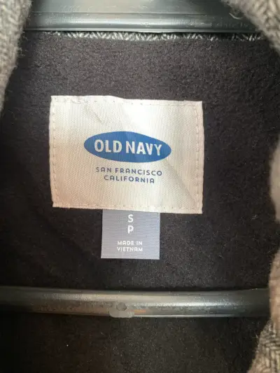 Chaqueta sin mangas gris Old Navy - miniatura 2