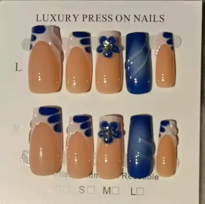 Lote 20 uñas aleatorias - miniatura 1