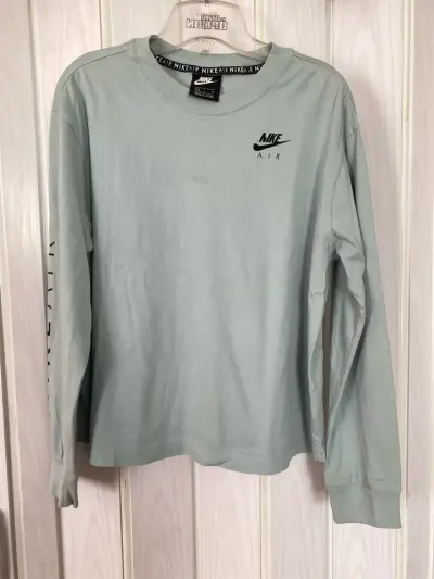 Polera Nike Air manga larga verde menta - miniatura 1