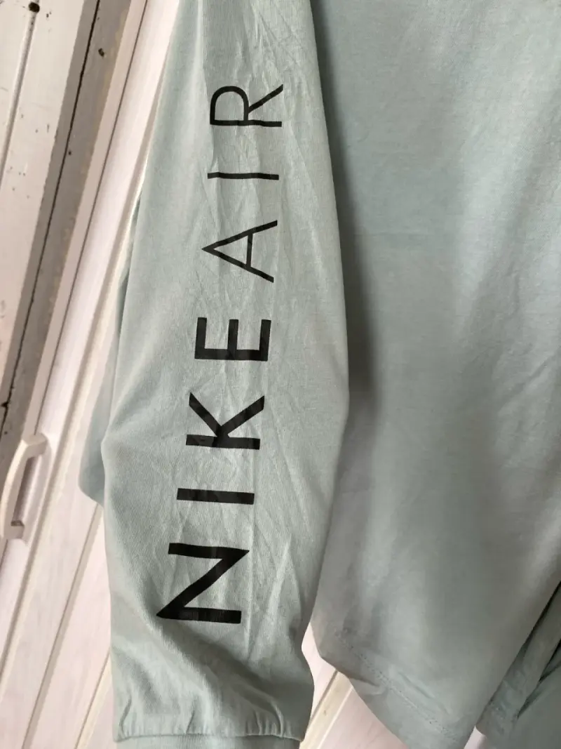 Polera Nike Air manga larga verde menta - 3