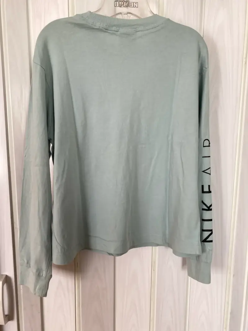 Polera Nike Air manga larga verde menta - 4