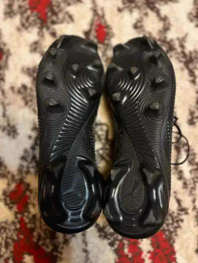 Zapatos  de fútbol Puma negros - miniatura 4