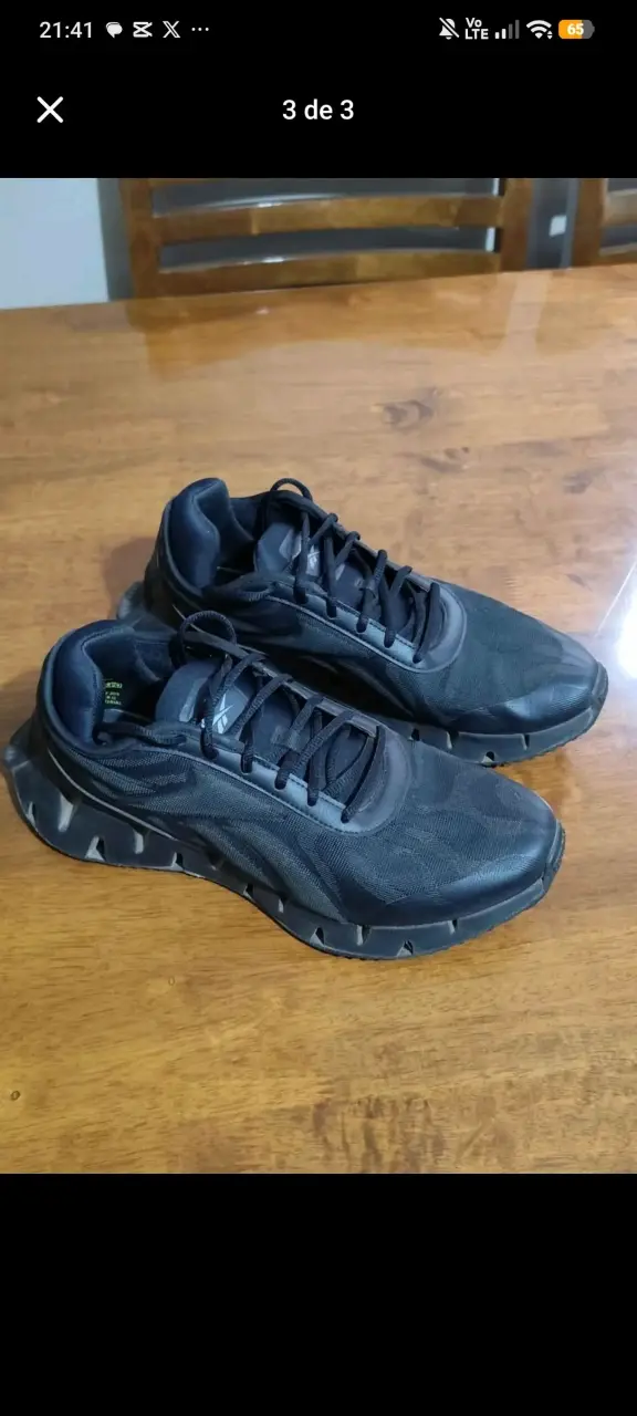 Zapatillas hombre running Reebok negras - 2