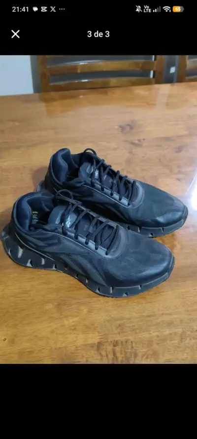 Zapatillas hombre running Reebok negras - miniatura 2