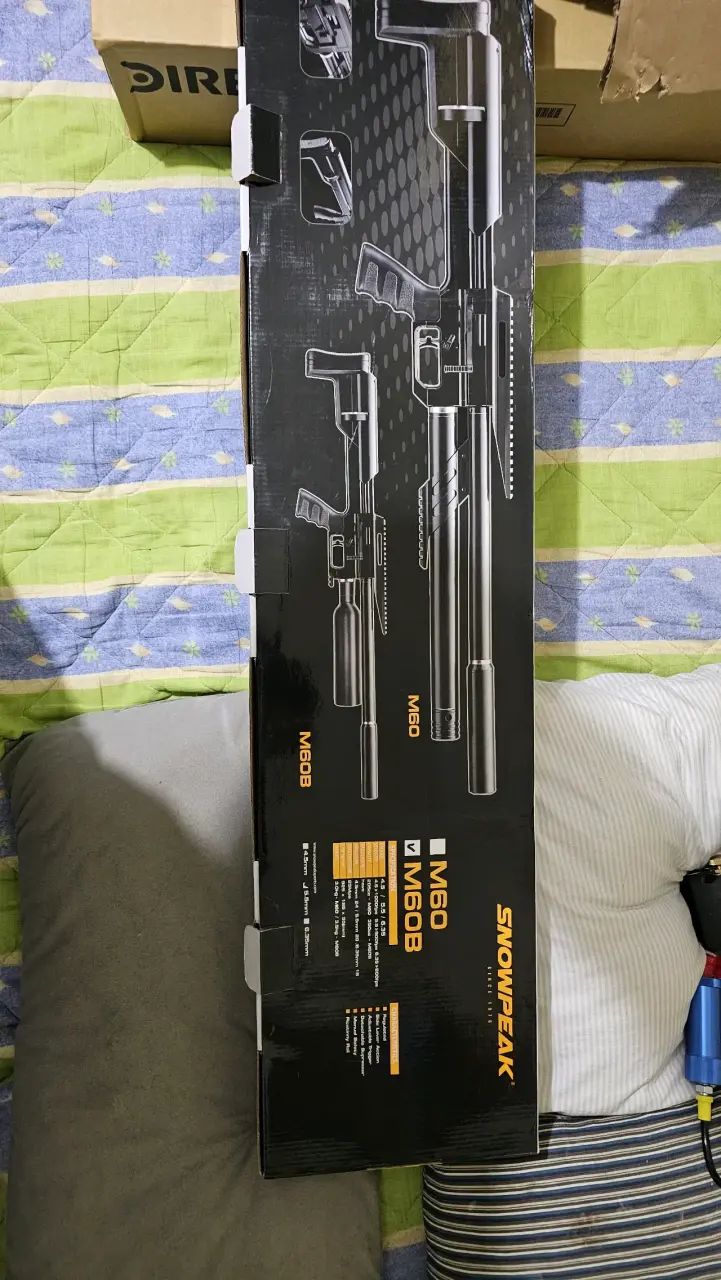 Rifle pcp 5,5 Snowpeak-M60b - 5