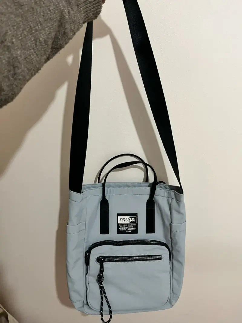 Bolso tote color gris Prüne - 2