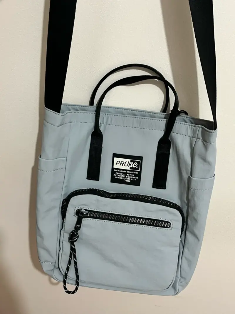 Bolso tote color gris Prüne - 3