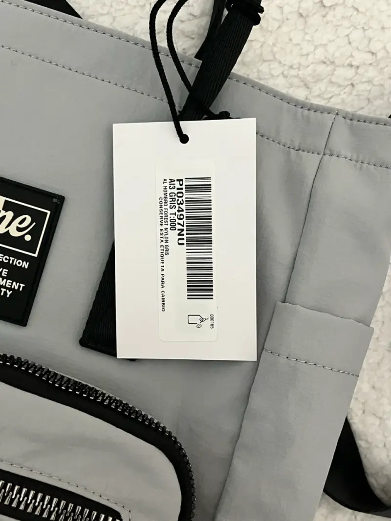 Bolso tote color gris Prüne - 4