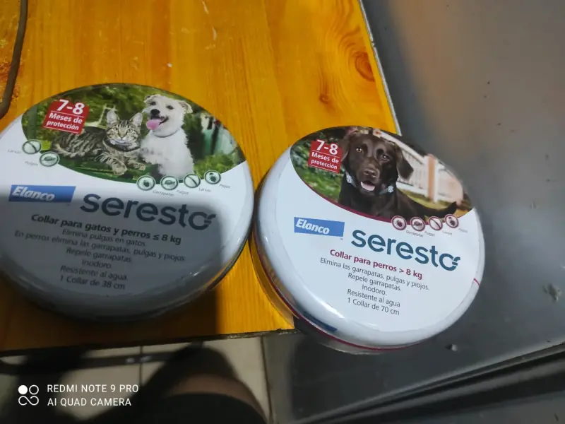 Collares Seresto para mascotas
