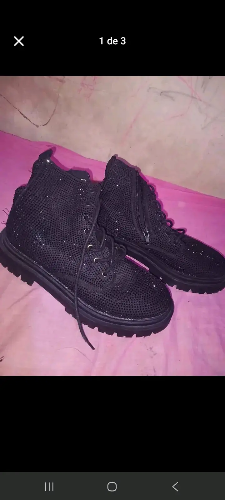 Botines Zara Con Brillitos - 1