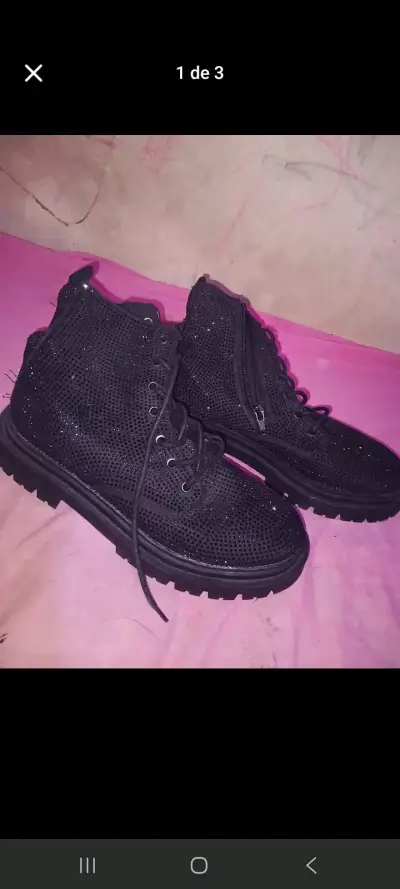 Botines Zara Con Brillitos - miniatura 1