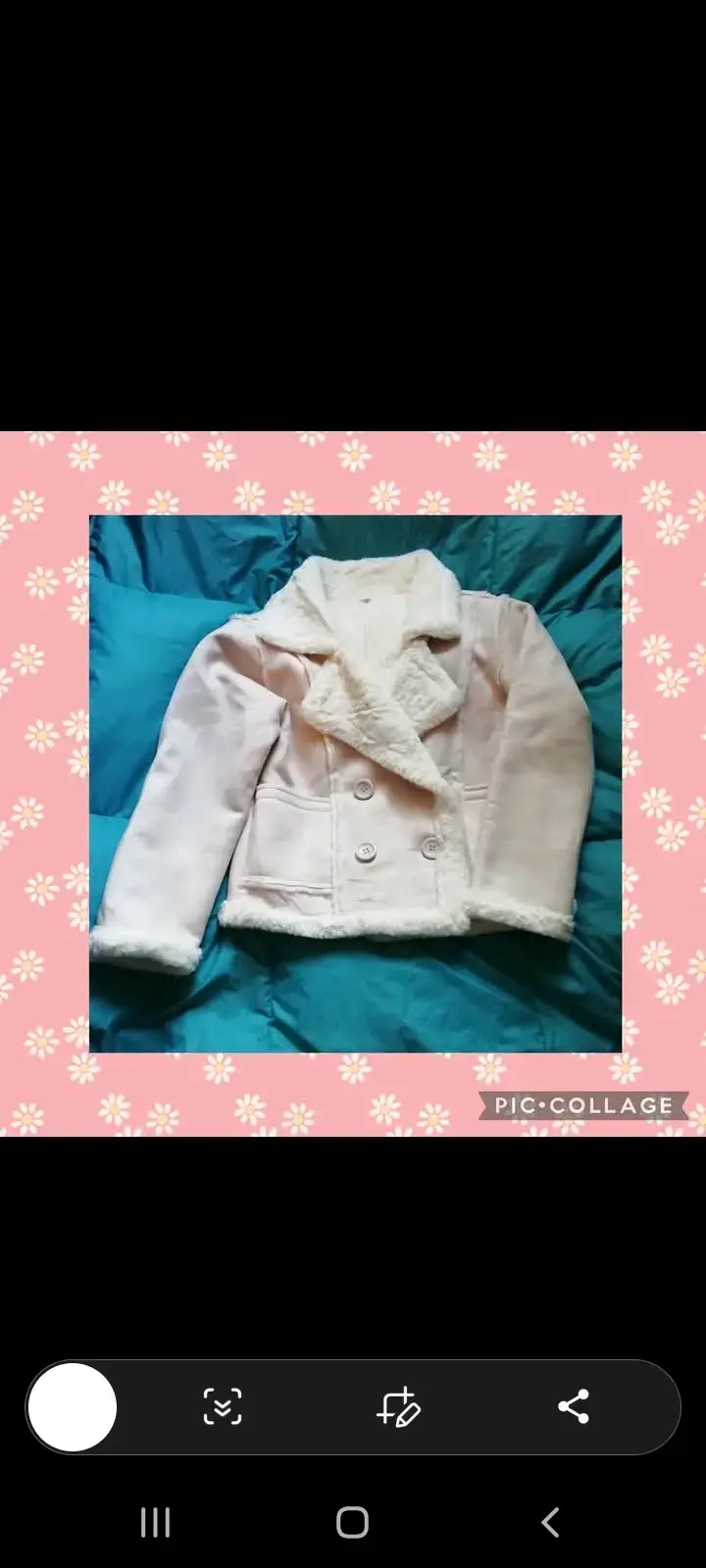 Gamulán talla s/m color palo rosa, nuevo. - 1