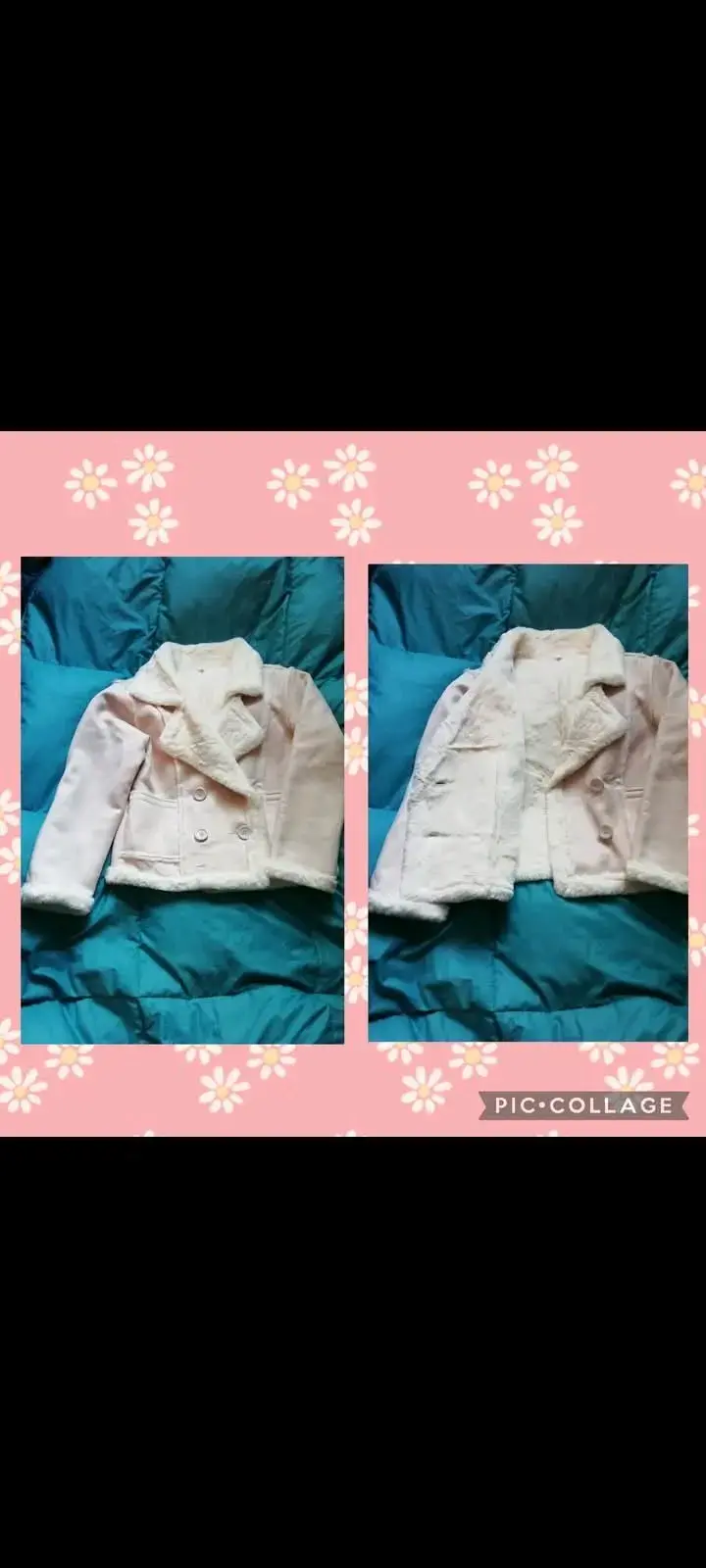 Gamulán talla s/m color palo rosa, nuevo. - 2