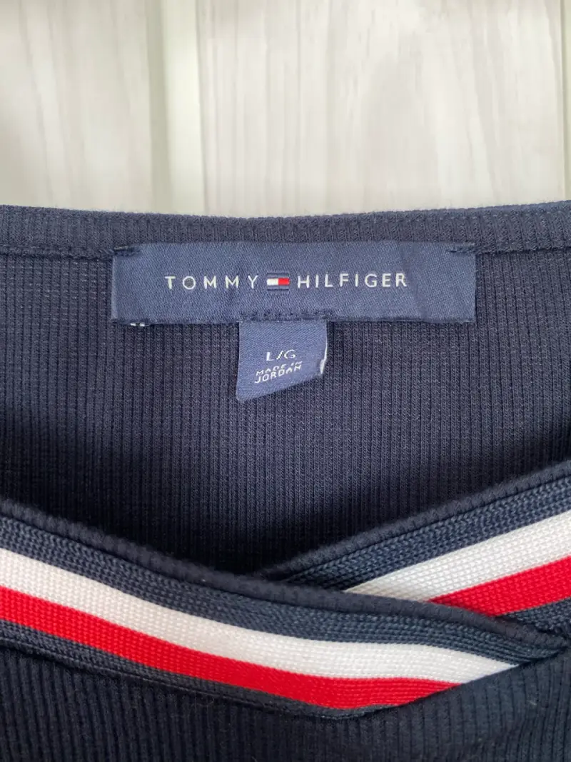 Polera azul Tommy Hilfiger - 3