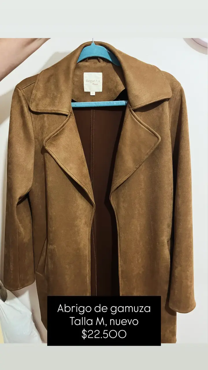 Abrigo camel mujer - 2