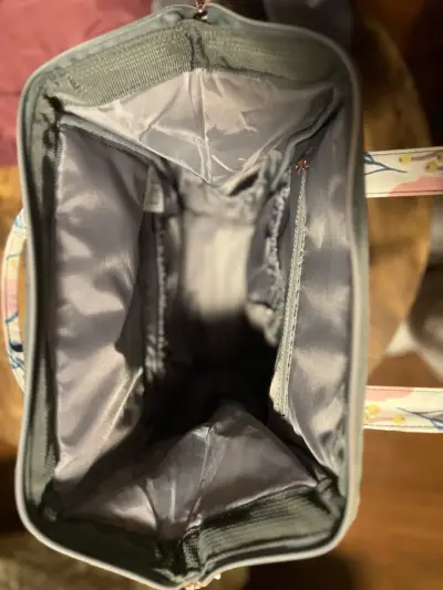 Mochila maternal floral Infanti - miniatura 3