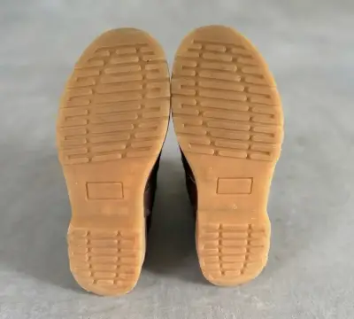 Botines Prüne de cuero color Bordo - miniatura 3