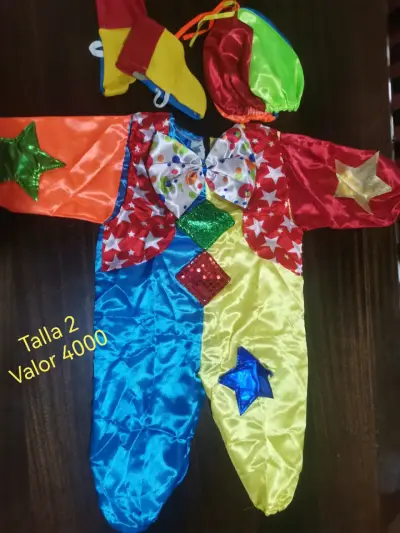Disfraz infantil típico colorido - miniatura 2