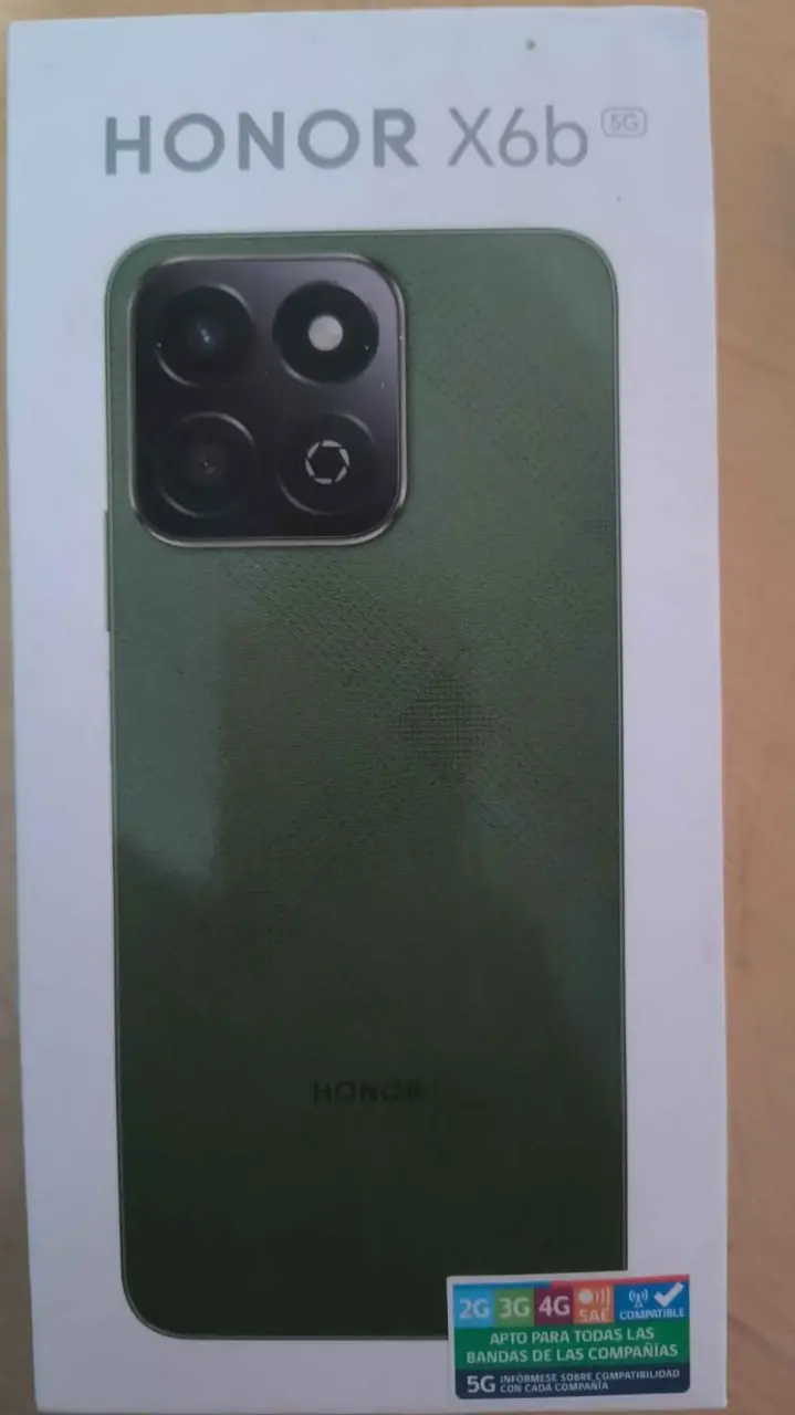 HONOR X6B Smartphone verde con cámara dual - 6