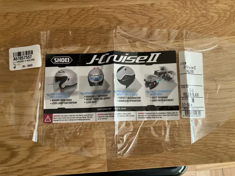Casco Moto Marca SHOEI - 4