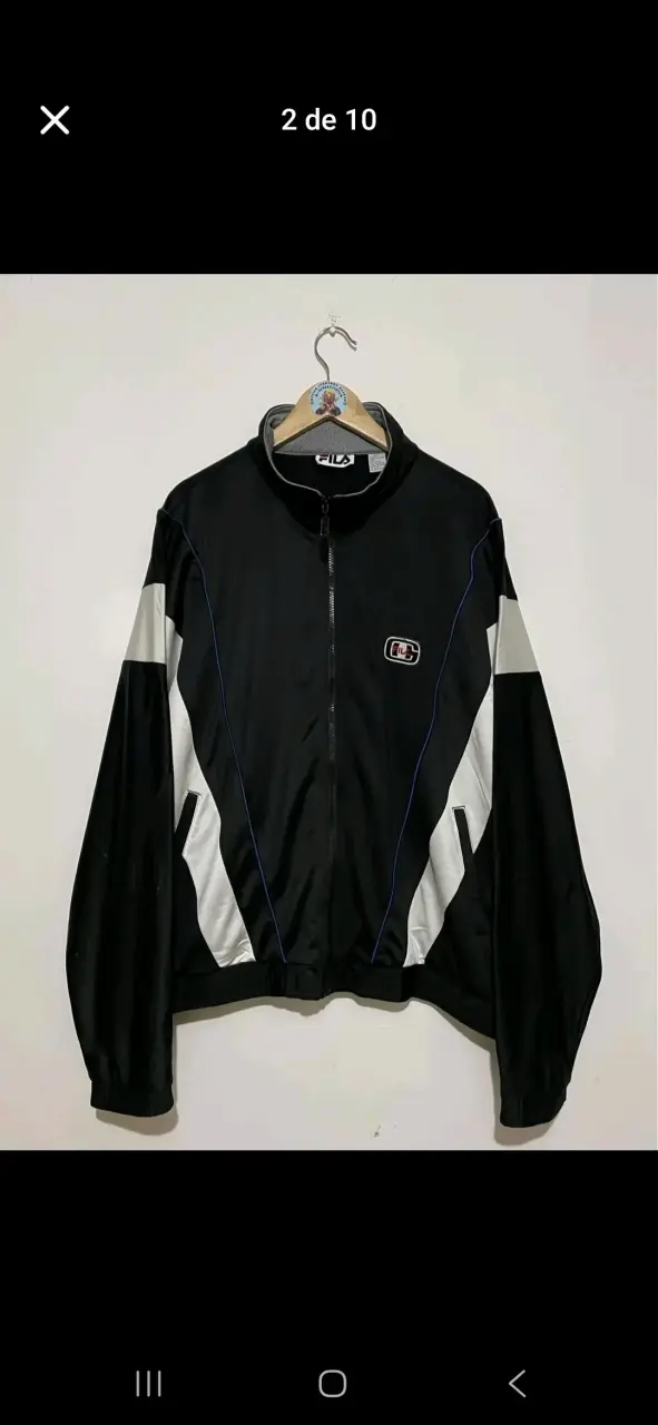 Chaqueta deportiva Fila negra - 1