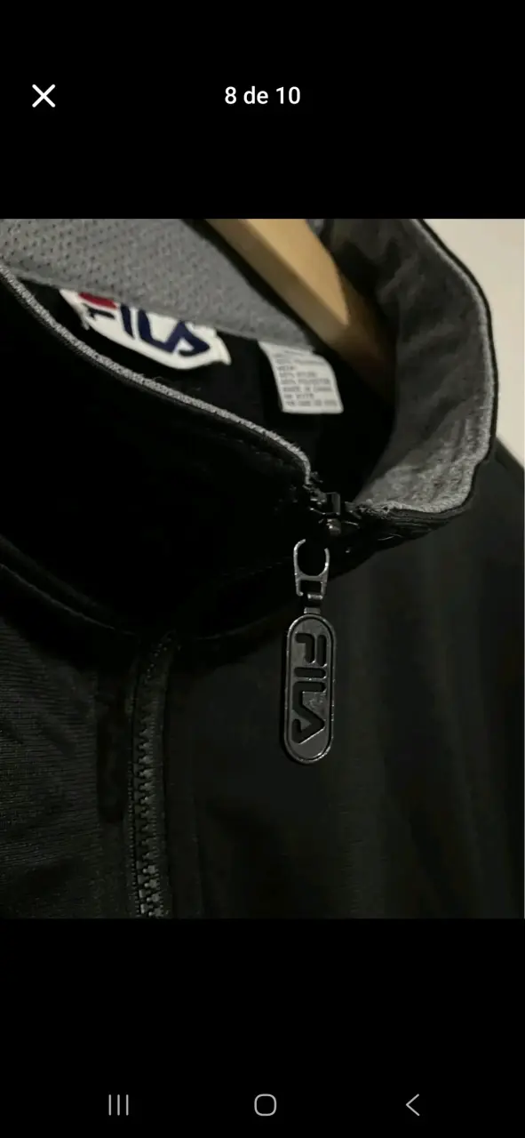 Chaqueta deportiva Fila negra - 3