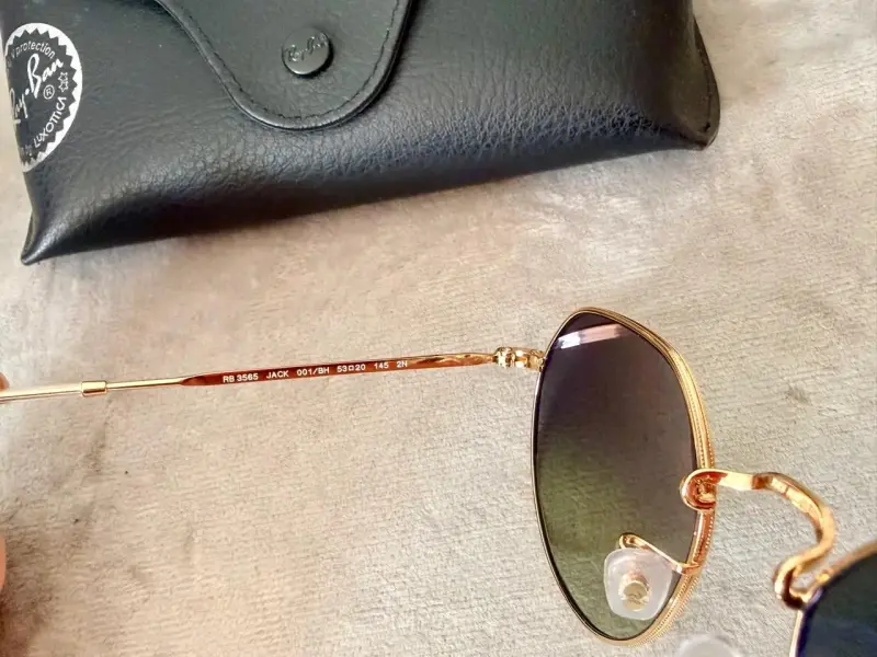 Gafas de sol Ray-Ban doradas - 2