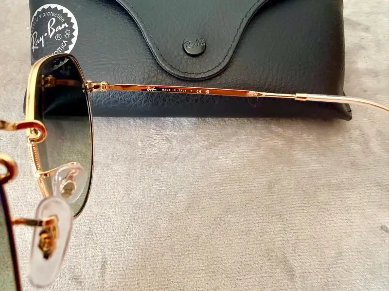 Gafas de sol Ray-Ban doradas - 3